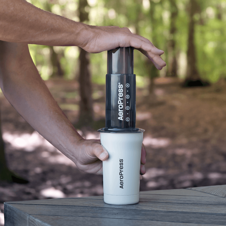 AeroPress Travel Coffee Tumbler - Stainless Steel Insulated Coffee Drinkware