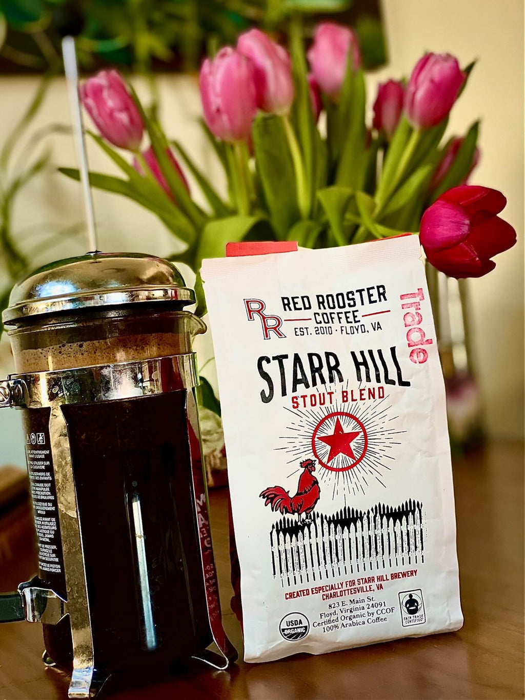 Organic Starr Hill Stout Blend Rich Daily Coffee Blend